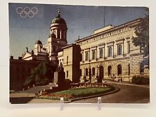 1952 Greetings From The Olympics Team The Bank Of Finland Helsinki Suomi Finland picture