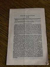 Act US Congress 1935 Pamphlet Establishing the NLRB Labor Unions Wagner Act NLRA picture