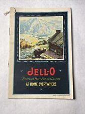 1922 ANTIQUE JELL-O RECEIPE BOOKLET - GREAT ILLUSTRATIONS picture