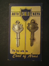 Vintage RARE NOS 1935 to 1966 Oldsmobile Auto Shield Coat of Arms Key Blanks picture