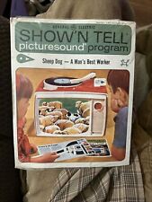 RARE VINTAGE 1965 - SHEEP DOG / GE SHOW'N TELL PICTURESOUND PROGRAM “New Sealed” picture