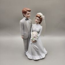 Vintage The Christopher Collection 1984 Wedding Cake Topper  #04032 Lefton China picture
