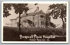 Postcard Prospect Place Hospital Cedar Rapids, IA B17 picture