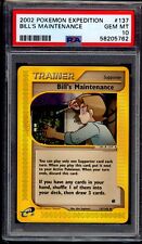 PSA 10 Bill's Maintenance 2002 Pokemon Card 137/165 Expedition picture