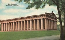 Vintage Postcard Parthenon Centennial Park Tourist Spot Nashville Tennessee TN picture
