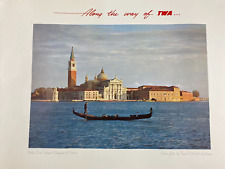 Along the Way of TWA Poster San Giorgio Maggiore at Venice Italy 22