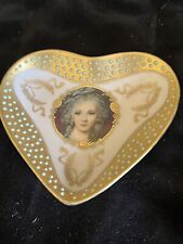 Antique COALPORT Porcelain PINK With Gold Accents And Jewels. picture