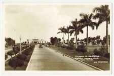 1944 Real Photo Postcard Entrance to Pan-American Airways Terminal Bldg Miami FL picture
