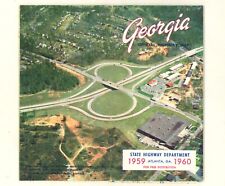 Vintage 1959-60 Georgia Official Road Map – State Highway Department picture