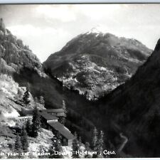 c1950s Million Dollar Hwy, CO RPPC Mt. Abram Pioneer House Real Photo PC A113 picture