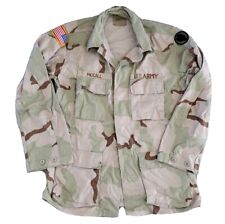 Vtg 1990 Named DCU Desert Storm Camo Shirt/Jacket US Army 24th Infantry 3 Color picture