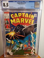 Marvel Comics Group Captain Marvel #11 CGC 8.5 1969 
