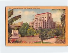 Postcard Times Building, Los Angeles, California picture