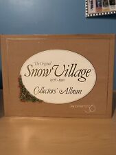 department 56 the original snow village collectors album book picture
