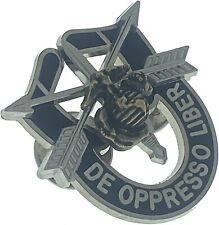 SPECIAL FORCES DE OPPRESSO LIBER USMC Marines Corp Military Veteran US ARMY Pin picture