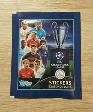 2015 2016 Topps 1 Bag Champions League Bustina Packet Over Pouch CL Panini picture
