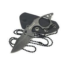 4.9’’ EDC Fixed Blade Knife, 9Cr18MoV Steel Blade and Full Tang Handle, Small... picture