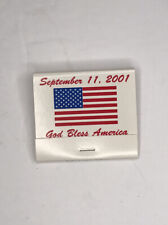 World Trade Center NYC September 11th 2001 9/11 Matchbook Cover Remembrance FDNY picture