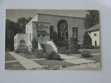 Clarion Iowa IA RPPC Real Photo First Congregational Church picture