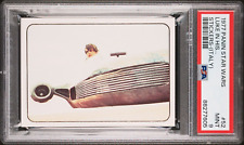 1977 Star Wars Panini Italy Sticker #52 Luke Skywalker in his Landspeeder PSA 9 picture