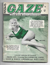 GAZE Magazine June 1963 Sexy Girls, Betty Page, Humor, Stories picture