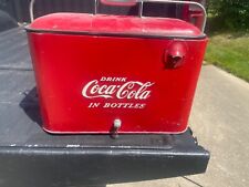 Amazing Vintage Coca-Cola Cooler handle & Opener 1940s Coke Nice Condition LOOK picture