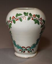 Fine French 18th c. Chantilly Kakiemon Soft Paste Porcelain Drug Jar c. 1750 picture