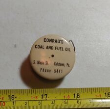 Vintage Conrad's Coal and Fuel Oil Kutztown PA Advertising Measuring Tape picture
