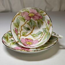 Tuscan Fine Bone China Tea Cup and Saucer Pink Dogwood England picture