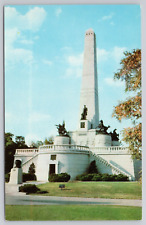 Post Card Abraham Lincoln's Tomb Springfield, Illinois F433 picture