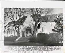 1961 Press Photo General view of the new Washington home of Lyndon Johnson picture