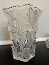 waterford crystal vase large clear picture