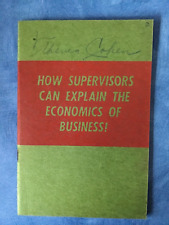 VTG 1949 National Foreman's Institute Job Handbook Economics of Business picture