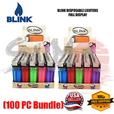 100CT BLINK Disposable Lighters Bulk Wholesale Lot For Convenience Store  picture