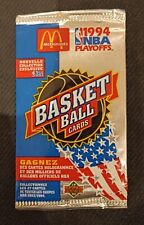 McDonald's UPPER DECK Booster - NBA BASKETBALL Playoffs - 1994 - Sealed - RARE  picture