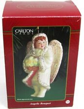 Vintage Carlton Cards, Angelic Bouquet Ornament. picture