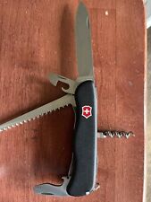 Victorinox 111mm Picnicker Swiss Pocket Knife - Black - Liner Lock - Corkscrew picture