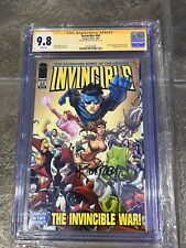 Invincible #60 CGC SS 9.8 SIGNED Ryan Ottley Gatefold Wraparound Cover 2009 picture