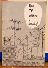 Channel Master Vintage Antenna Booklet 1954 picture