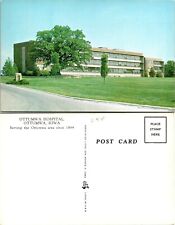 One(1) Iowa Ottumwa Hospital Serving Ottumwa Area Since 1894 Vintage Postcard picture