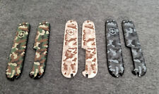 Victorinox rare lot of (3) 91mm camouflage scales  picture