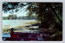 Owensboro KY-Kentucky, Carpenter Lake, Antique, Vintage Souvenir Postcard picture