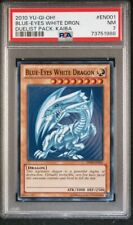 3 x Yu-Gi-Oh Blue-Eyes White Dragon PSA Graded Slabs + Only Graded picture