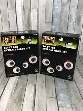 Halloween Totally Ghoul Spooky 20ct eyeball String Lights Indoor/outdoor Use picture