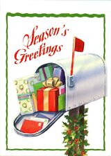 Holiday Greetings from Your Postal Carrier Postcard picture
