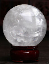 40-100MM NATURAL QUARTZ CRYSTAL SPHERE BALL HEALING GEMSTONE picture