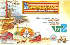76 Vermont Bicentennial Time To Reflect On Our Heritage ,VT 1976 Art Postcard  picture