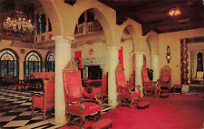 Sarasota Florida, John Ringling Residence Entrance Foyer, Vintage Postcard picture