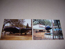 LOCKHEED P2V & NAVY PLANE at FAIRYLAND, LOWRY PARK, TAMPA FL. REPRO POSTCARD LOT picture