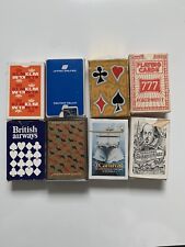 Vintage Playing Cards lot Of Airlines, Shakespeare, 777, Carnival, Lot Of 13 picture